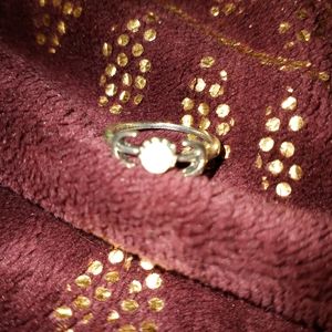 Womans moon ring